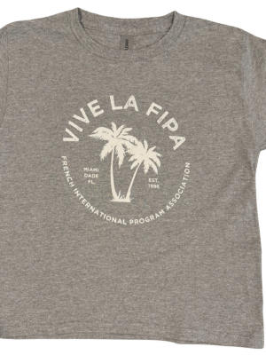 Kids t-shirt Vive la FIPA '25 white