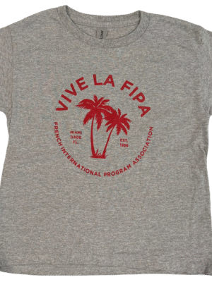 Kids t-shirt Vive la FIPA '25 red