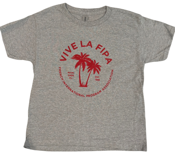 Kids t-shirt Vive la FIPA '25 red